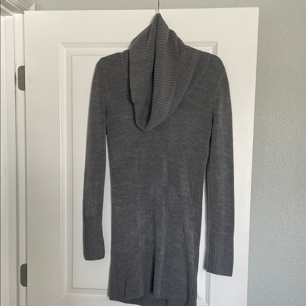 H&M Charcoal Cowl Neck Sweater size M